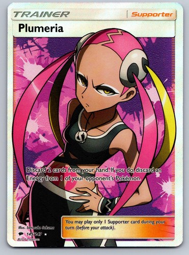 Plumeria Ultra Rare Burning Shadows 145/147 LP
