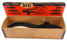 Lyman Ideal No. 310 Reloading Tool With Instruction Sheet And Original Box