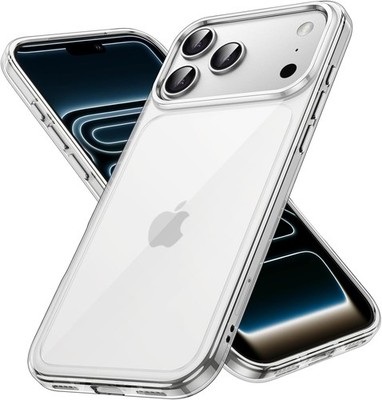 JETech Hülle für iPhone 17 Pro 6,3 Zoll, Nicht Vergilbende Stoßfest, Handy-Hülle