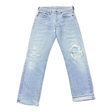Vintage 80s Levi s 501 Jeans Men s 31x30 Actual Redline Selvedge USA Made