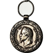 France, Napoleon III, Italian Campaign, Medal, 1859, Excellent Quality