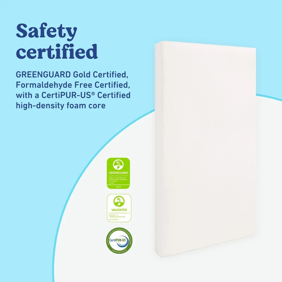 Berço de espuma Graco Premium e colchão infantil, Greenguard certificado ouro - Imagem 4 de 4