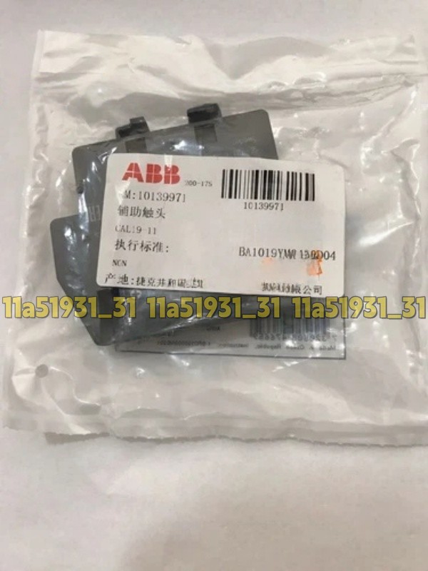 1PC NEW ABB CAL19-11 Auxiliary Contactor Block Fast delivery Brand New