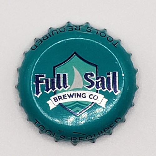 Kronkorken Crown Teal Full Sail Brewing Company Bierbrauerei Oregon - Bild 1 von 2