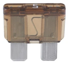 COOPER BUSSMANN BK/ATC-5 FUSE, BLADE, 5A, 32V, FAST ACTING (10 pieces)