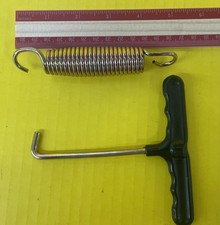 Lot of 24 Trampoline Springs 5 in Heavy Duty Galvanized Steel Replacement Part