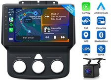 CAM+9" Android Auto CarPlay Car Radio for Ram 1500 13-18 Ram 1500 Classic 19-24