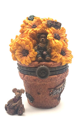 BOYDS UNCLE BENS TREASURE BOXS POTTER B. BLOOMBEARY W/NIBBLES  