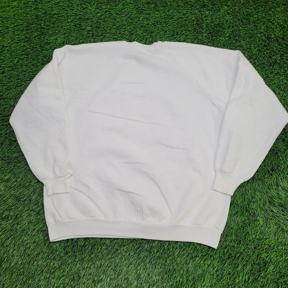 Vintage 80s Funny Cow Sweatshirt Women 2XL 24x26 Baggy Winter - Image 2 of 4