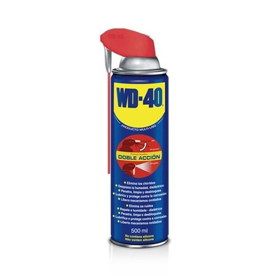 WD-40 Multi-Use Schmiermittel Mit Doppelfunktions-Spray 500Ml Für Motorräder