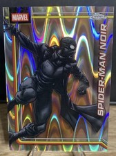 2026 Topps Chrome Marvel Comics #165 SPIDER-MAN NOIR RayWave Refractor