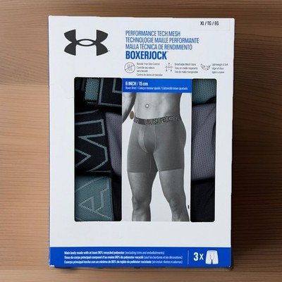 Under Armour Tech Mesh Boxerjock XL Multicolor 1383884-587 | eBay