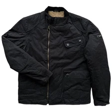 Barbour Tirril Wax Fleece Sherpa Lined Country Jacket S