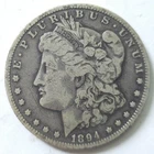 1894-0 Morgan Silver Dollar-Very Good
