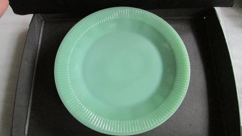 Set of 6 Jadeite Jane Ray 9” Dinner Plates Lot EUC Unmarked VTG Fire King