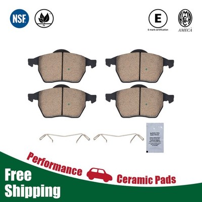 Front  True Ceramic Pads for Audi A4 A6 Quattro A8 VW Beetle Golf Jetta Passat