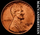 1935-D Lincoln Wheat Cent - Red Choice Gem Brilliant Unc  Lustrous  #G7894