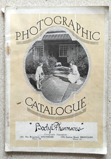 Catalogo fotografico anni '20. Fotocamere e accessori Kodak Premo & Graflex 88pg