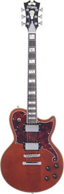 D'Angelico Guitars D'Angelico Deluxe Atlantic Electric Guitar - Matte Walnut ...