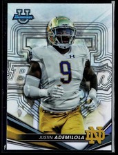 2022-23 Bowman's Best University #30 Justin Ademilola Refractor