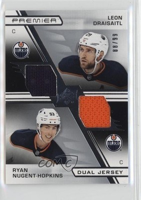 2021-22 Premier Dual Jersey Relics /99 Leon Draisaitl Ryan Nugent-Hopkins 1u5y