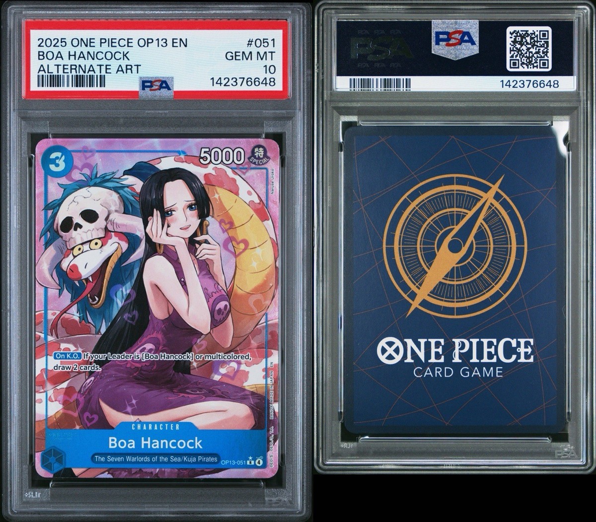 2025 ONE PIECE OP13-CARRYING ON HIS WILL ALTERNATE ART #051 BOA