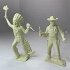 1950s MARX  Cowboy & Chief 60mm Plastic Figures