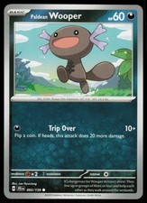 Paldean Wooper 093/159 Common Journey Together Pokemon Near Mint