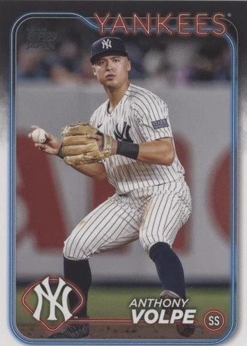 2024 Topps Japan Edition Anthony Volpe /99 Cherry Blossom Parallel