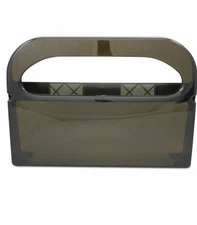 Hospital Specialty Health Gards Half-Fold Toilet Seat Cover Dispenser Smoke