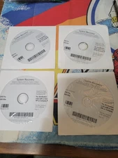 HP 6200 Pro 8200 Elite System Windows 7 64bit Recovery (4 Disc Set) 631431-B22