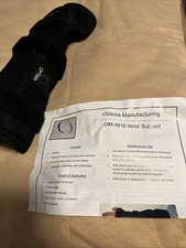 Optima Hand Wrist Brace SupportOM-3916 Size M. NEW