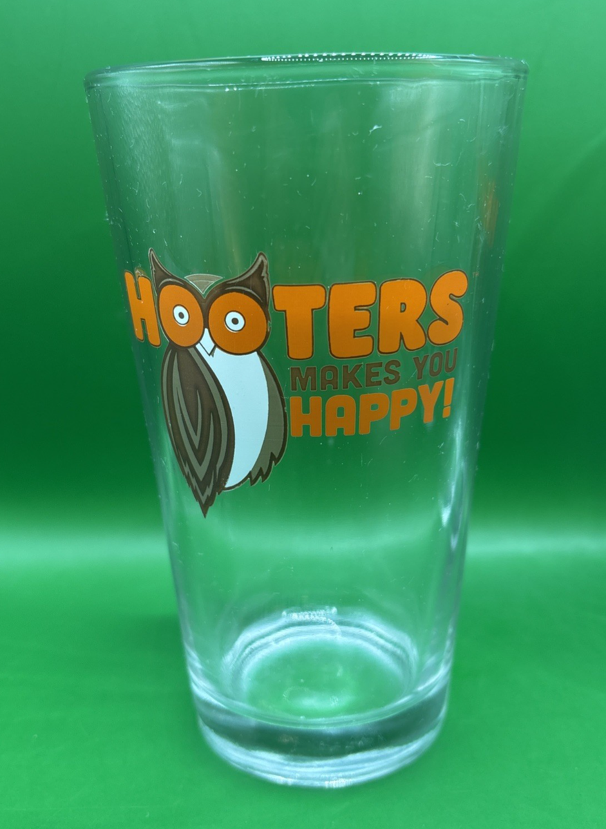 Visière Hooters Orange à Carreaux – Réglable – Motif Hibou – NEUF Sans étiquette