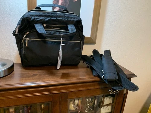 NWT JU JU BE DIAPER BAG BLACK