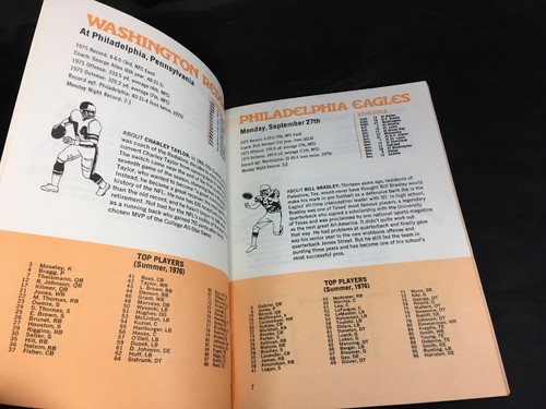 Guide to Monday Night Football 1976 Edition Vintage NFL Booklet Cosell Gifford - Picture 8 of 12