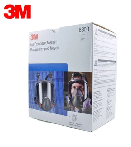 7 in 1 3M 6800 Painting Spraying Respirator Gas Mask Industry Chemcial Full Face - image 2 of 4