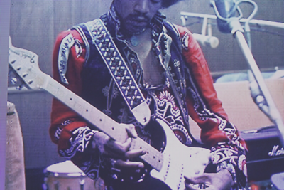 Ace Guitar Strap 1960s Stained Glass Jimi Hendrix Woodstock Strap