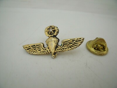 SELTENE Anstecknadeln Pin Badge - US NAVY - BADGE USN MARINE CORPS PARACHUTIST MASTER