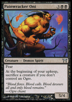 MTG Magic the Gathering Painwracker Oni (136/317) Champions of Kamigawa LP