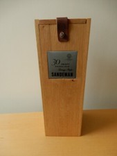 Empty, Oak Wood Case, for Sandeman Thirty Years Old Tawny Porto, 750 ml