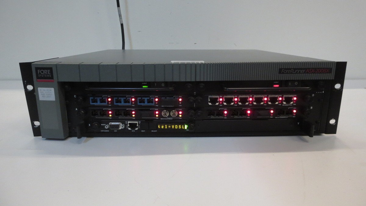 MARCONI ASX-200BX ForeRunner ATM Switch | eBay