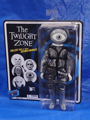 THE TWILIGHT ZONE SERIES 7 CYCLOPS & ALICIA FIGURE SET BIF BANG
