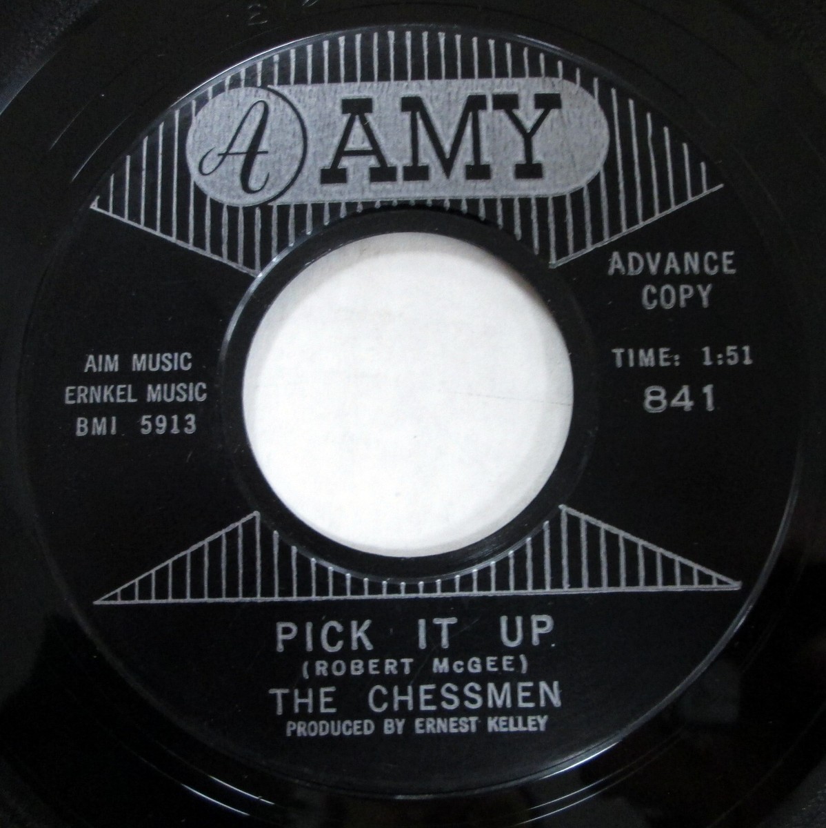 洋楽 7INCH MC EIHT&SPICE ONE /AMY MEANS CHESSMEN 45 Pick It Up / Stormy Dreams VG+ on Amy PROMO rock N