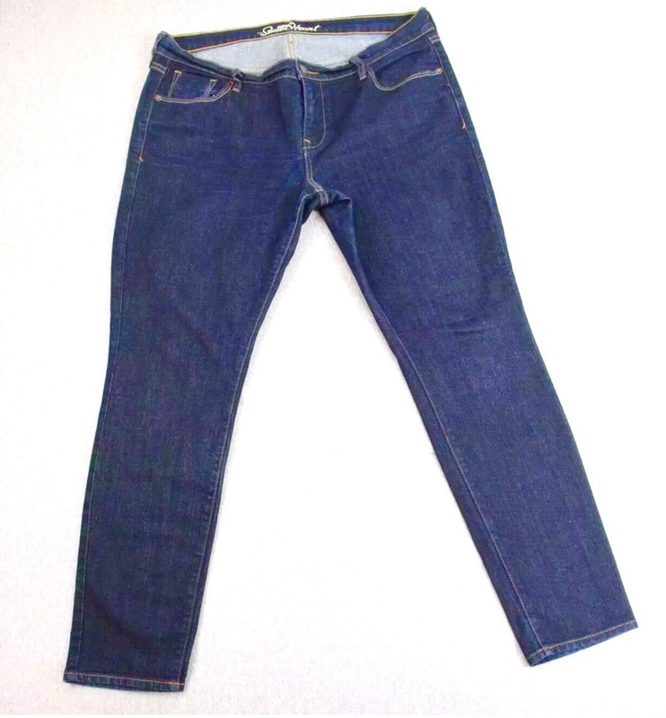 Old Navy Sweetheart Skinny Jeans Women's 14 Regular Blue Denim Cotton Stretch