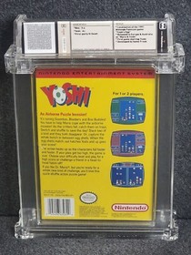 NES Nintendo YOSHI New WATA 9.6 A+ Factory Sealed VGA High Grade CGC