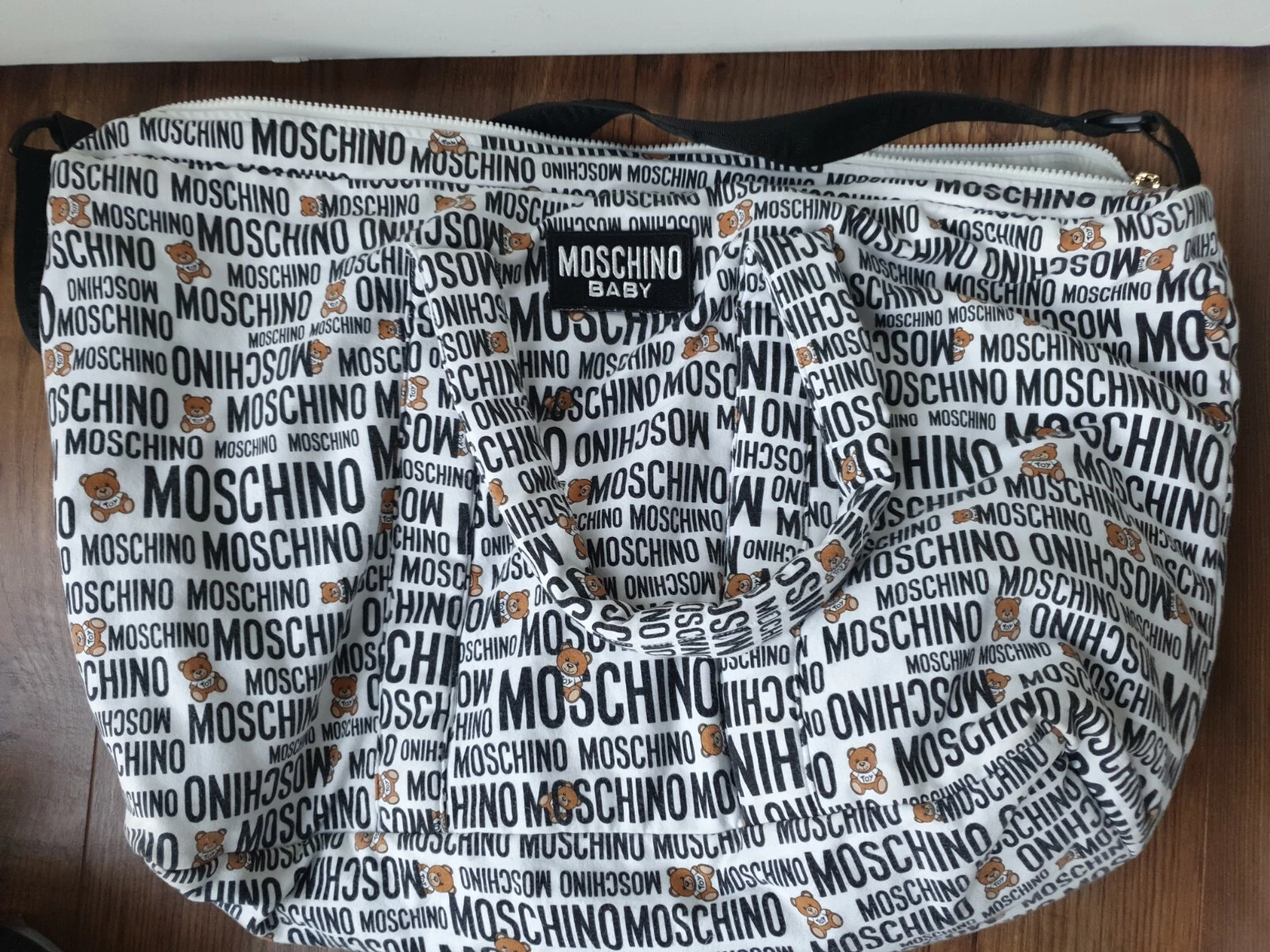 Moschino Baby Changing Bag & Mat VGC