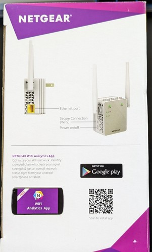 NETGEAR - Extensor de alcance WiFi de doble banda - Essentials Edition, 1,2 Gbps, enchufe de pared - Imagen 5 de 9