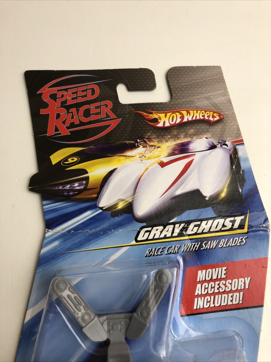 1/64 Hotwheels Speed Racer GRAY GHOST RACE CAR WITH SAW