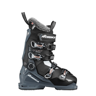 ski boots, 25.5, womens, nordica, sportmachine 75W, downhill skiing, black