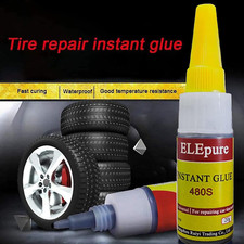 Black Tire Repair Glue Rubber Strong Adhesive Bonding for Sidewall Puncture